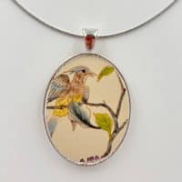 Oval Vintage Oriental Pendant No.2