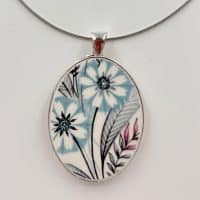Oval Vintage Crownford Pendant
