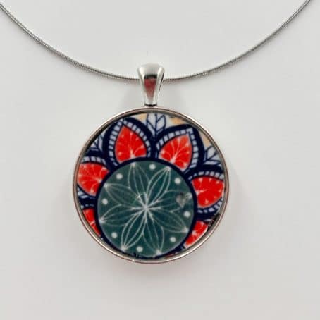 Round Casa Bohemian china Pendant