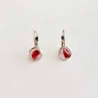 Vintage Churchill china earrings