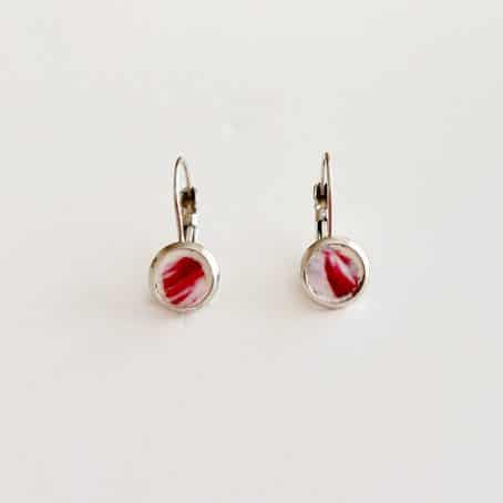 Vintage Churchill china earrings